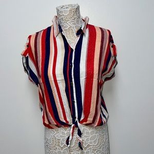 Colorful Striped Top